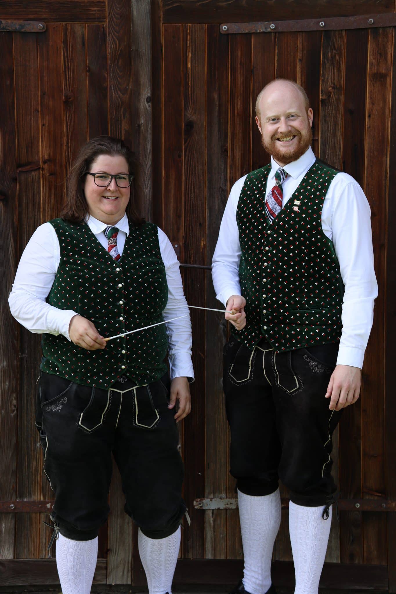 Kapellmeisterteam Sabrina Steiner und Peter Brillinger